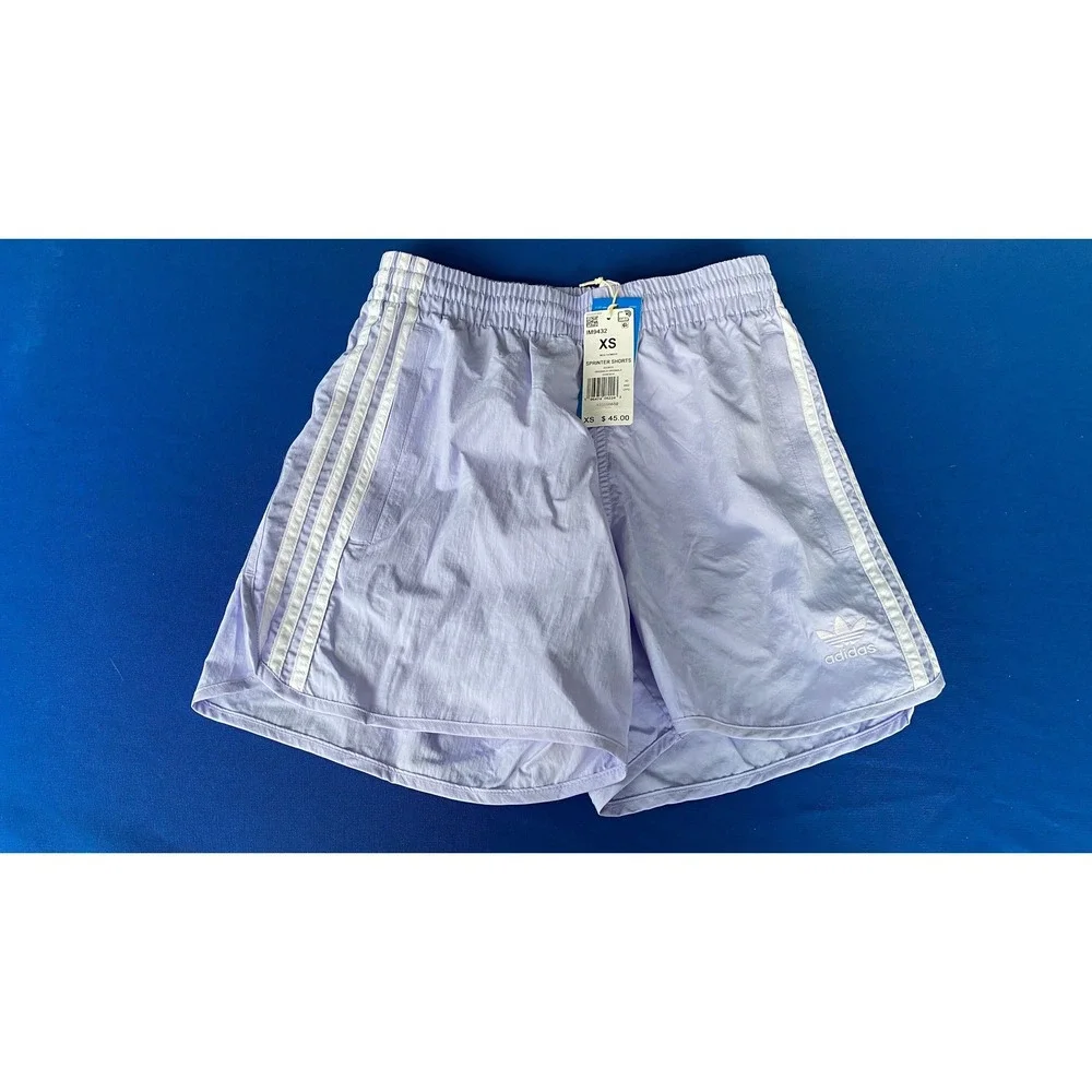 Adidas Originals Sprinter Shorts Semi light lavender Mens Size XSmall NWT IM9434